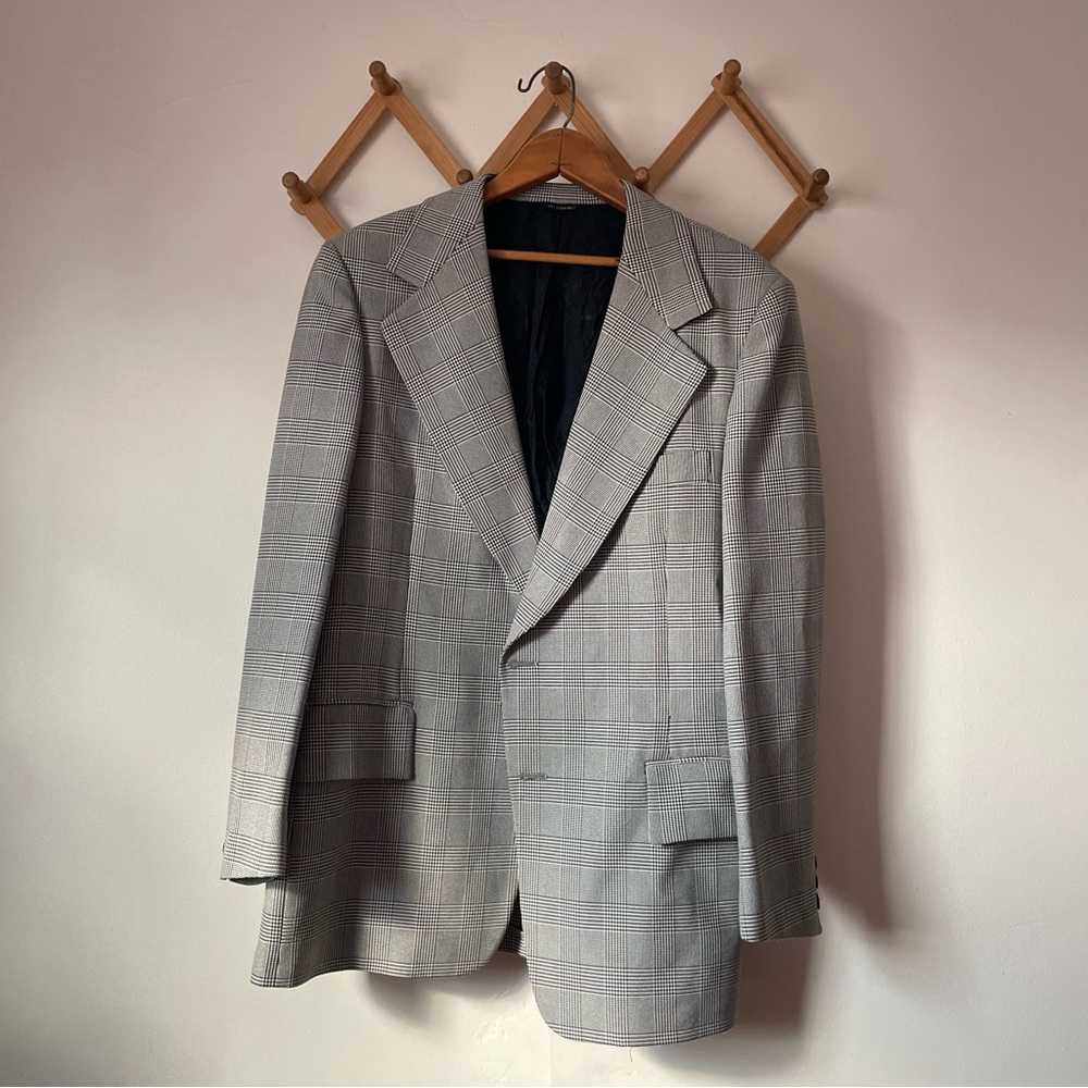 Vintage Plaid Blazer